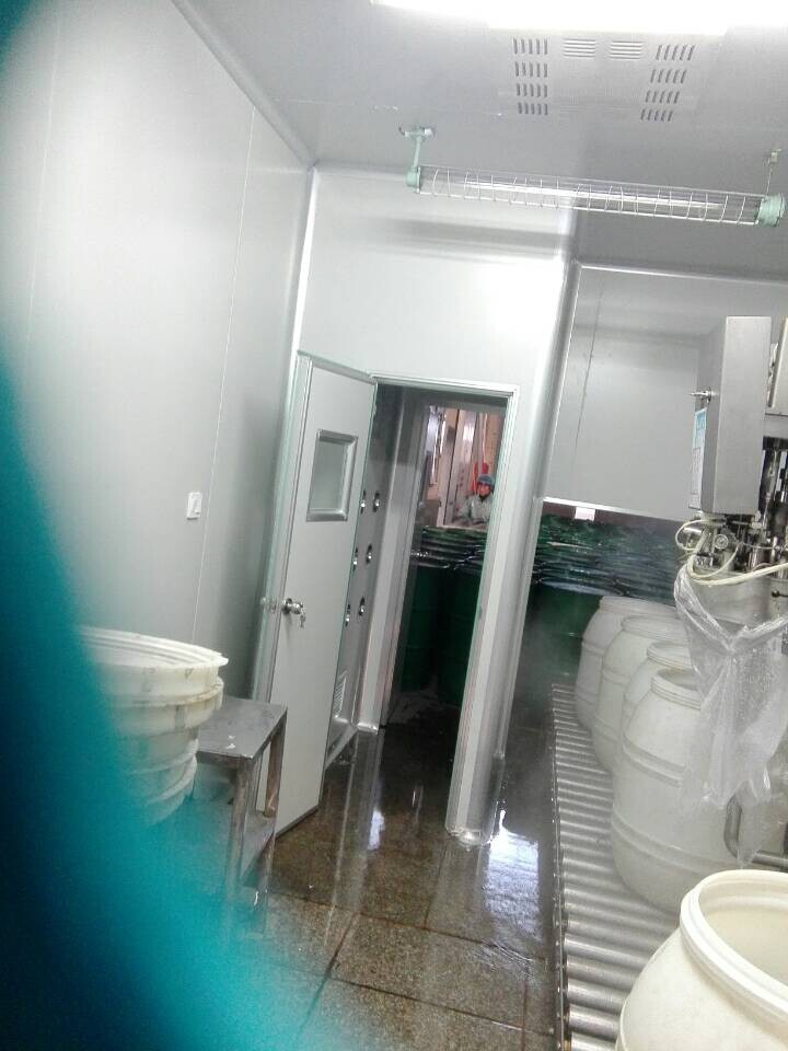 熱烈祝賀陜西白水安德利果蔬汁廠灌裝間凈化裝修開工！